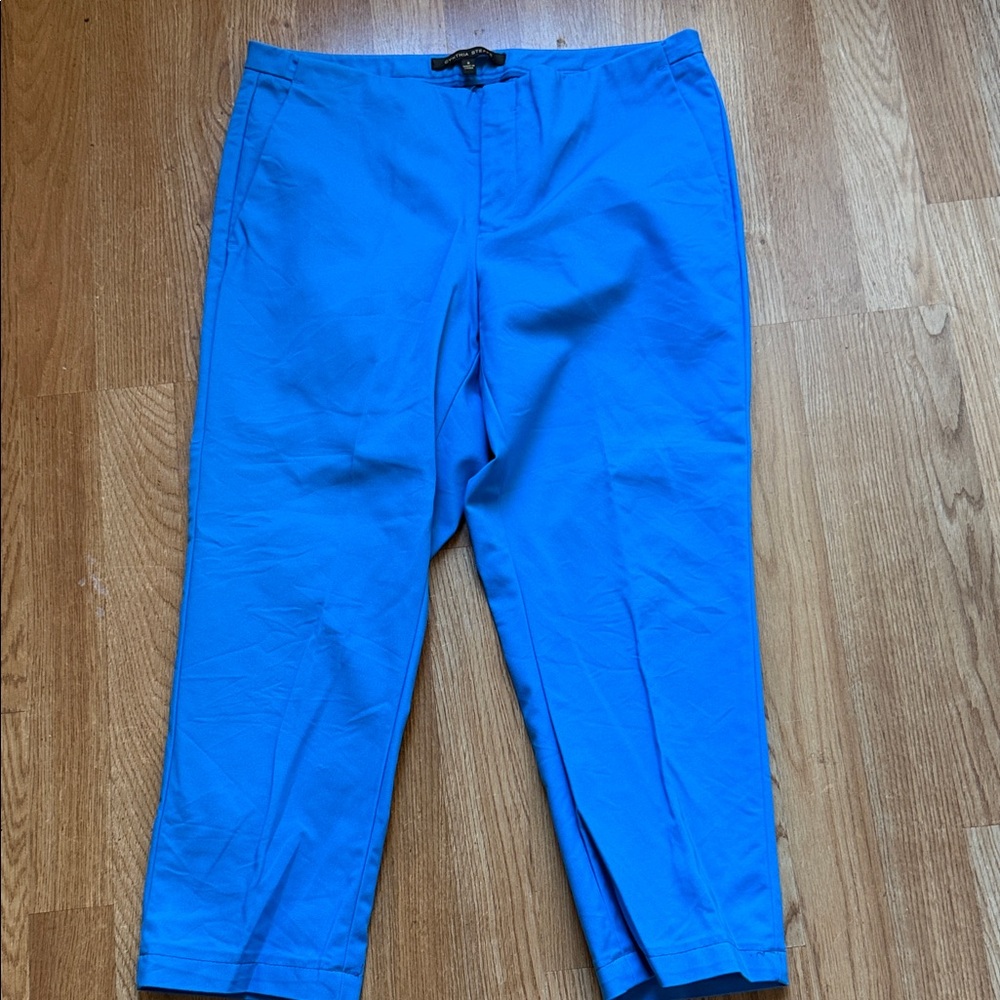 Cynthia Steffe Women's Blue Capris